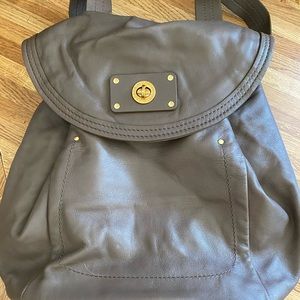Marc Jacobs leather backpack